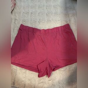 Wild Fable Vibrant Pink and Gray Athletic Shorts SET OF 2